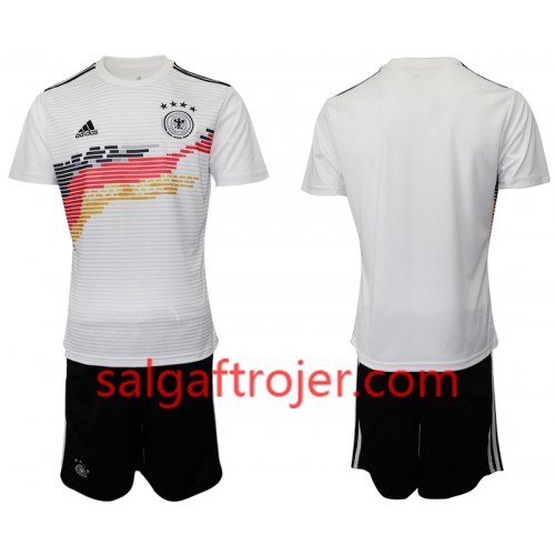 Tyskland Fodboldtrøjer Børn Hjemmebanesæt 2019 Kort ærmer Tyskland Fodboldtrøjer Børn Hjemmebanesæt 2019 Kort ærmer